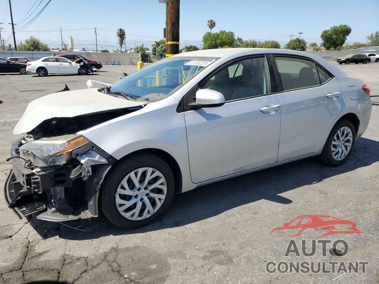 TOYOTA COROLLA 2018 - 5YFBURHE5JP780361