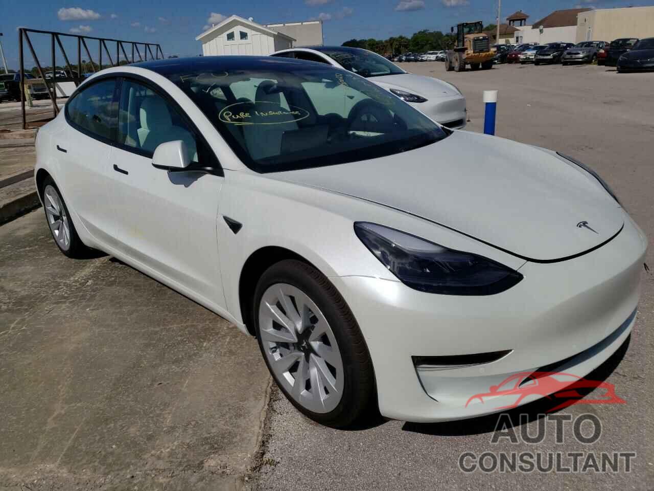TESLA MODEL 3 2022 - 5YJ3E1EB5NF253824