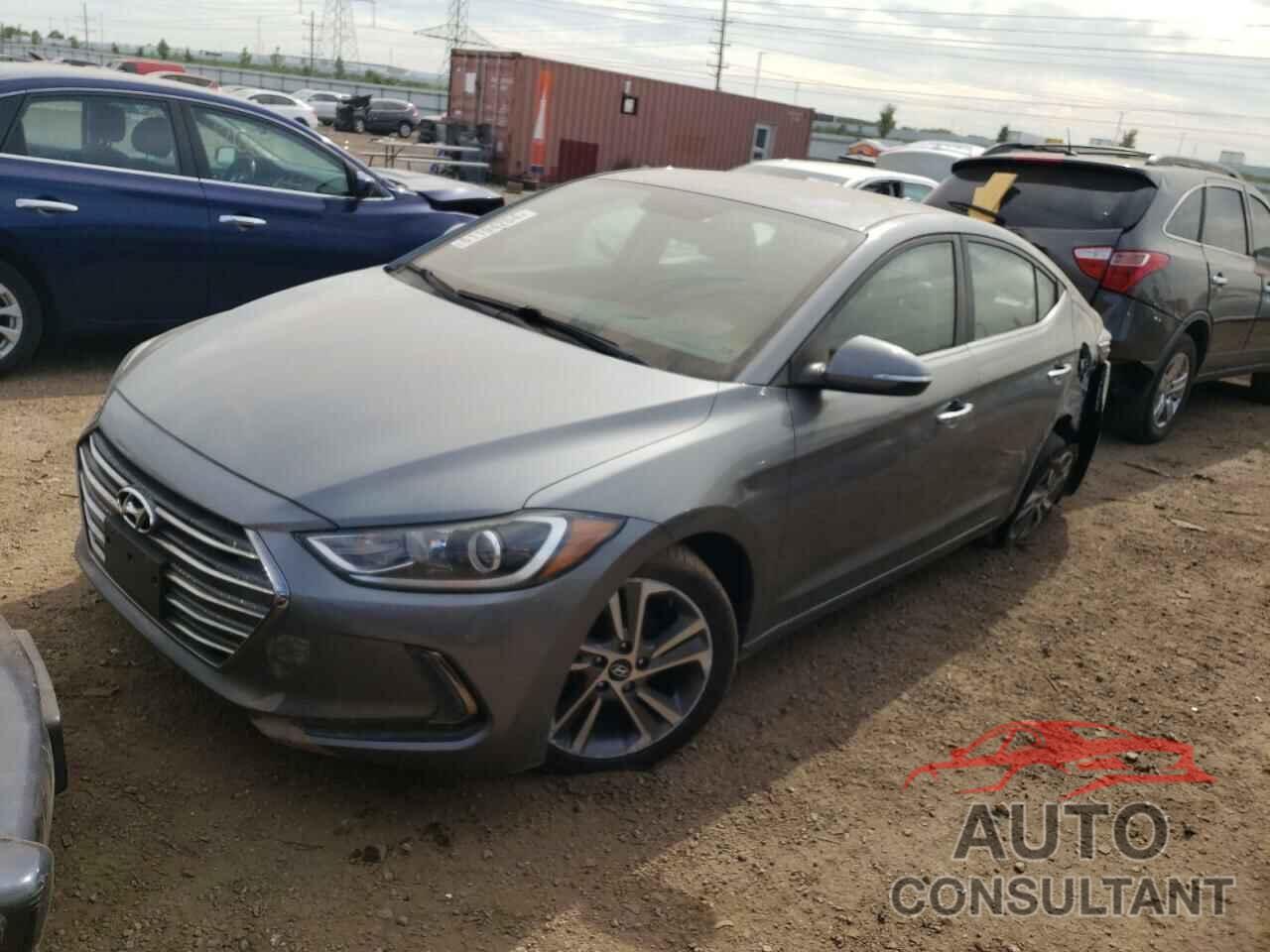 HYUNDAI ELANTRA 2017 - KMHD84LFXHU070316