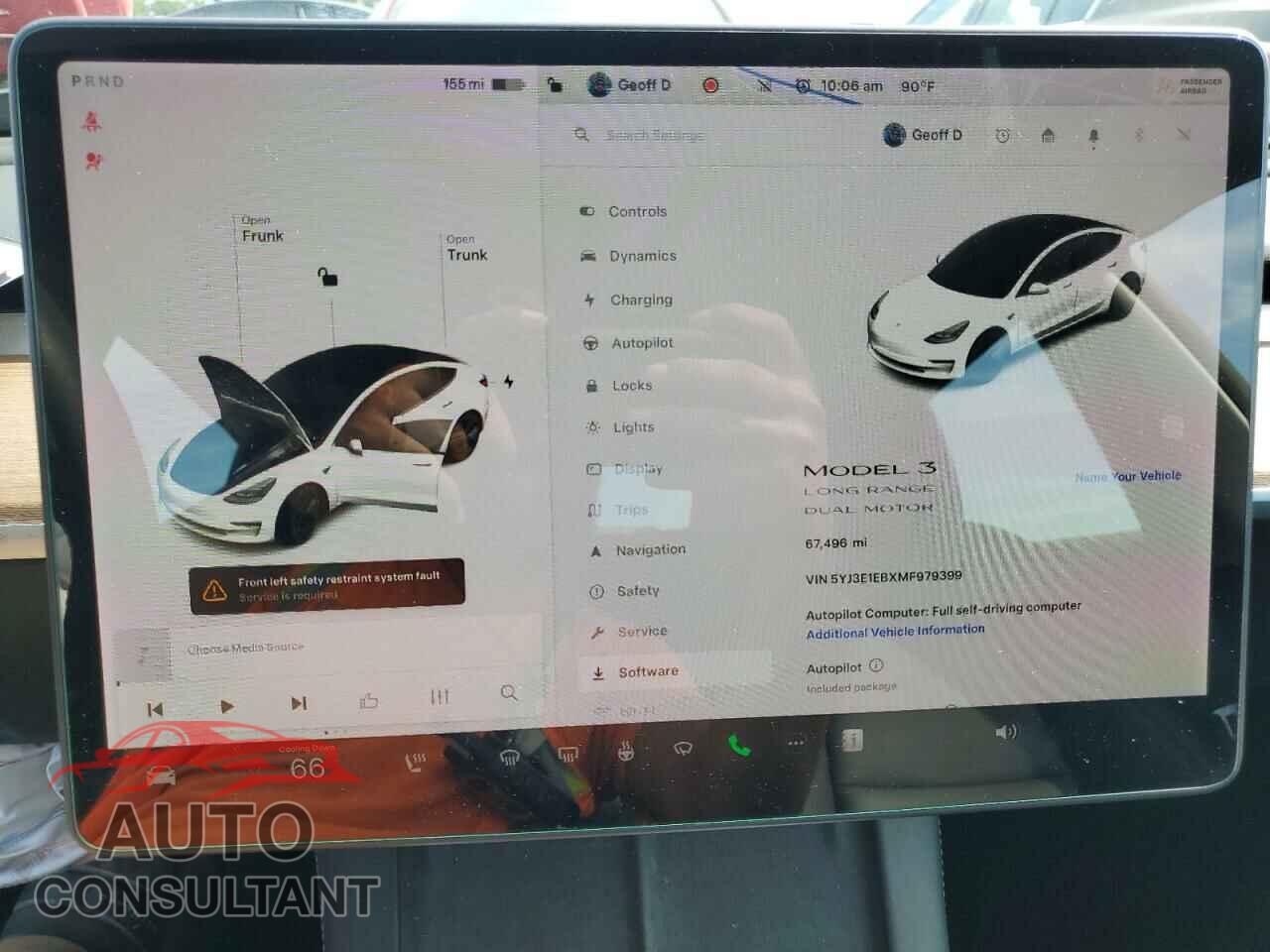 TESLA MODEL 3 2021 - 5YJ3E1EBXMF979399