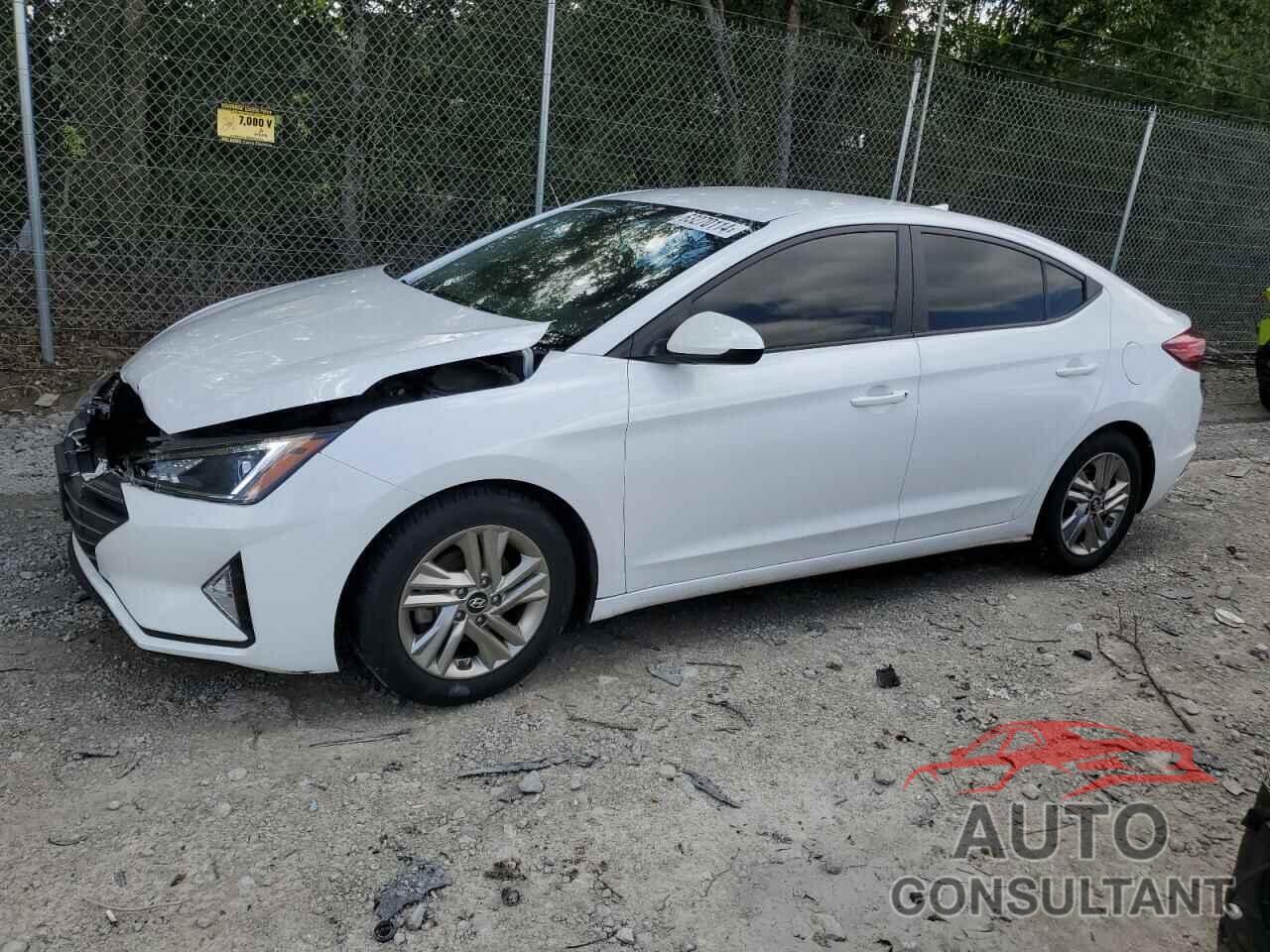 HYUNDAI ELANTRA 2019 - 5NPD84LFXKH443537