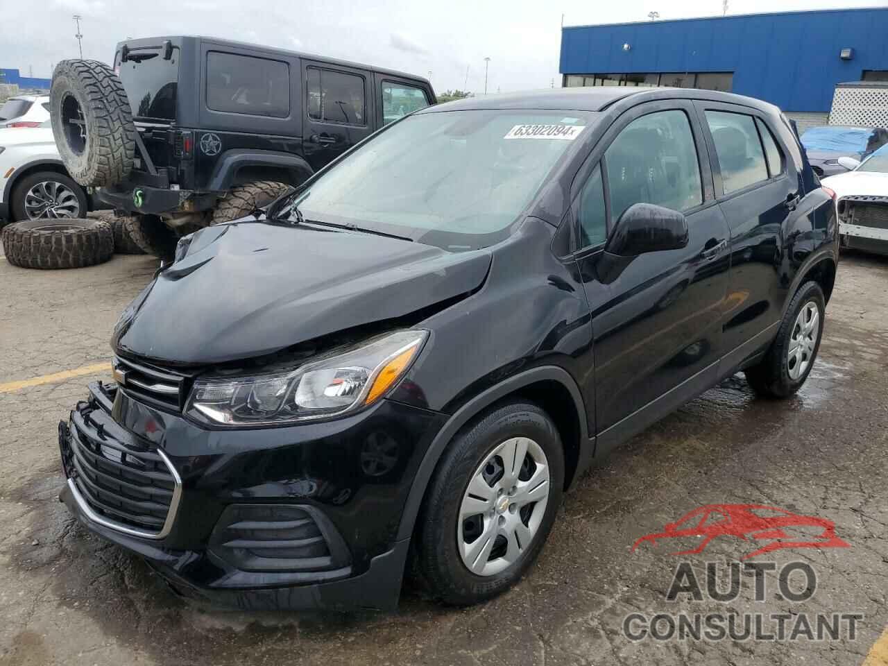 CHEVROLET TRAX 2017 - 3GNCJKSB1HL191082