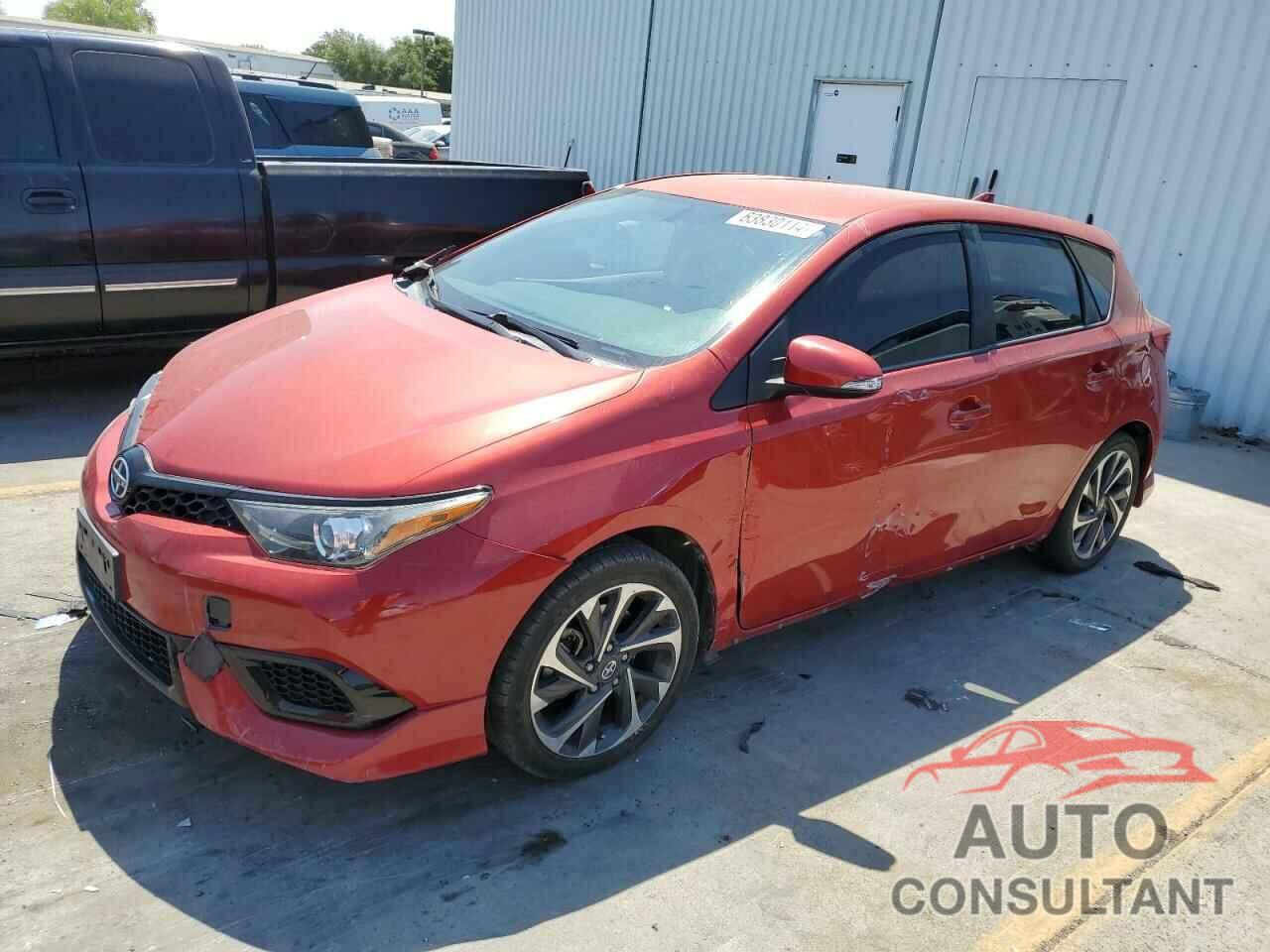 TOYOTA SCION 2016 - JTNKARJE2GJ512315
