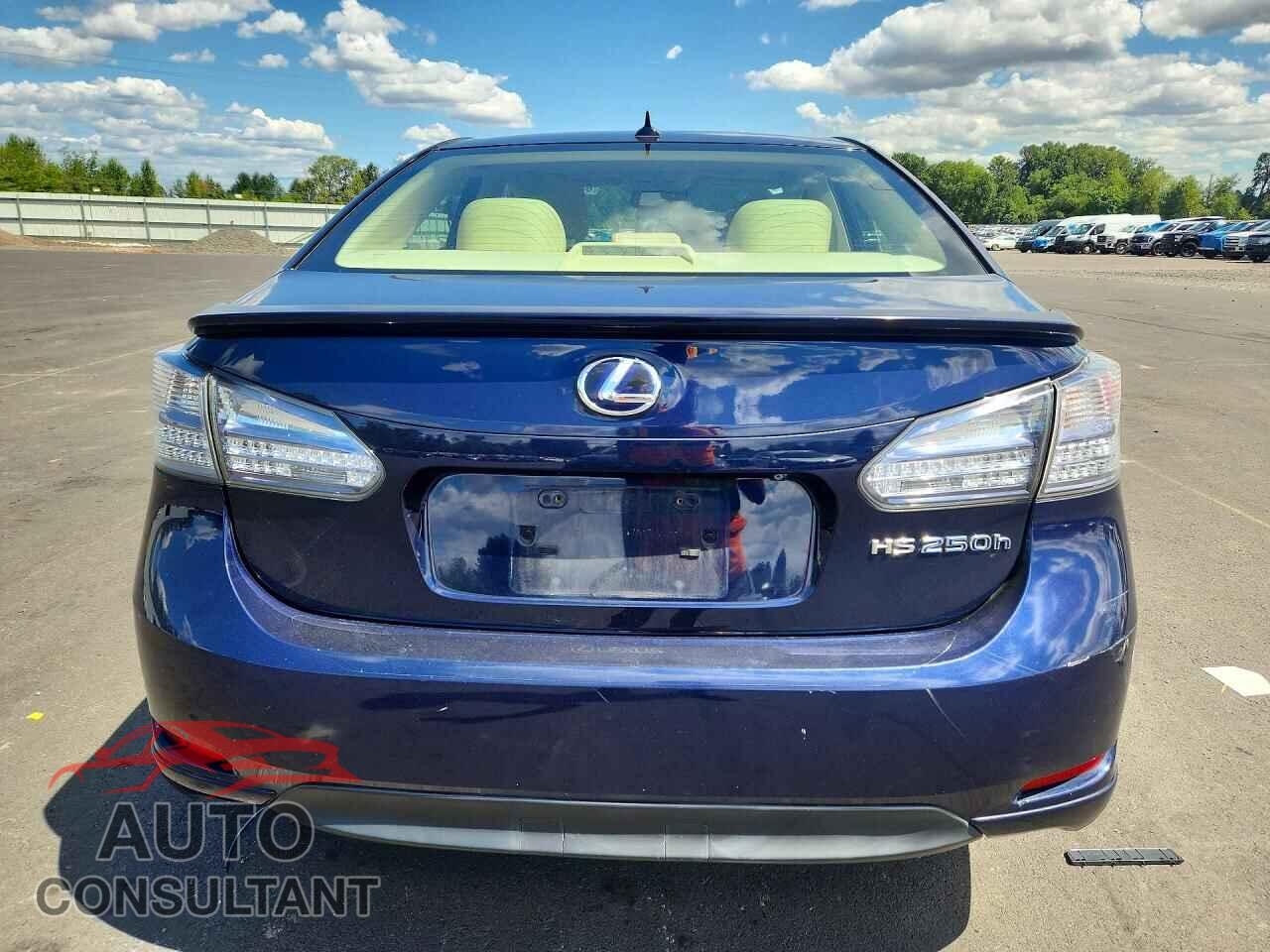 LEXUS HS 2011 - JTHBB1BA3B2045809