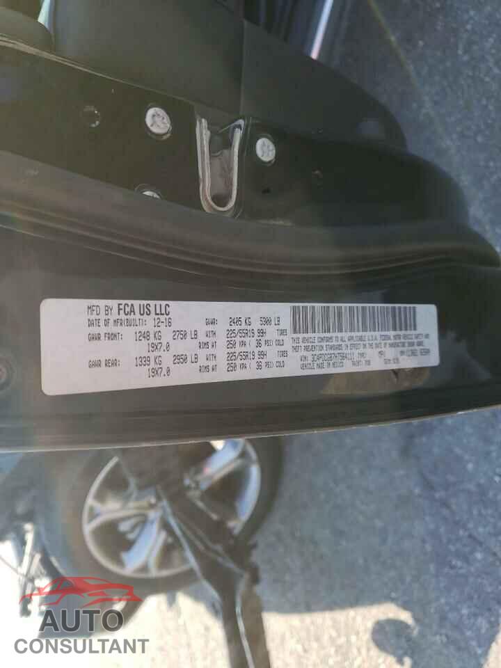 DODGE JOURNEY 2017 - 3C4PDCGB7HT564111