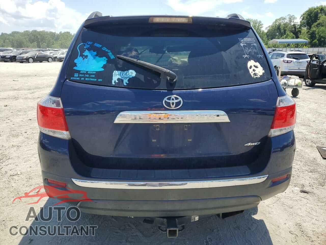 TOYOTA HIGHLANDER 2011 - 5TDDK3EH3BS066103