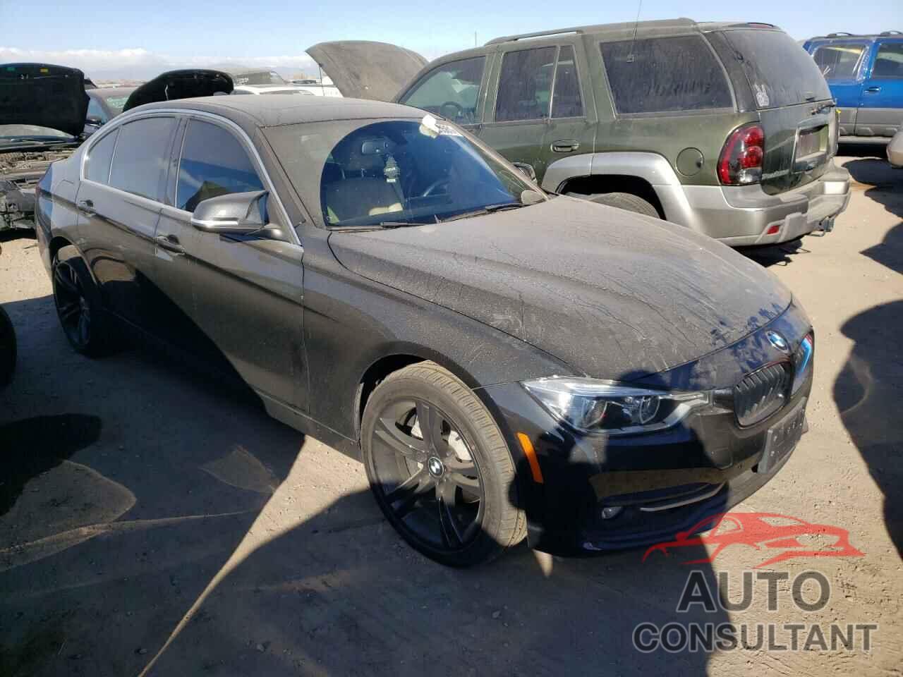 BMW 3 SERIES 2017 - WBA8D9G30HNU64638