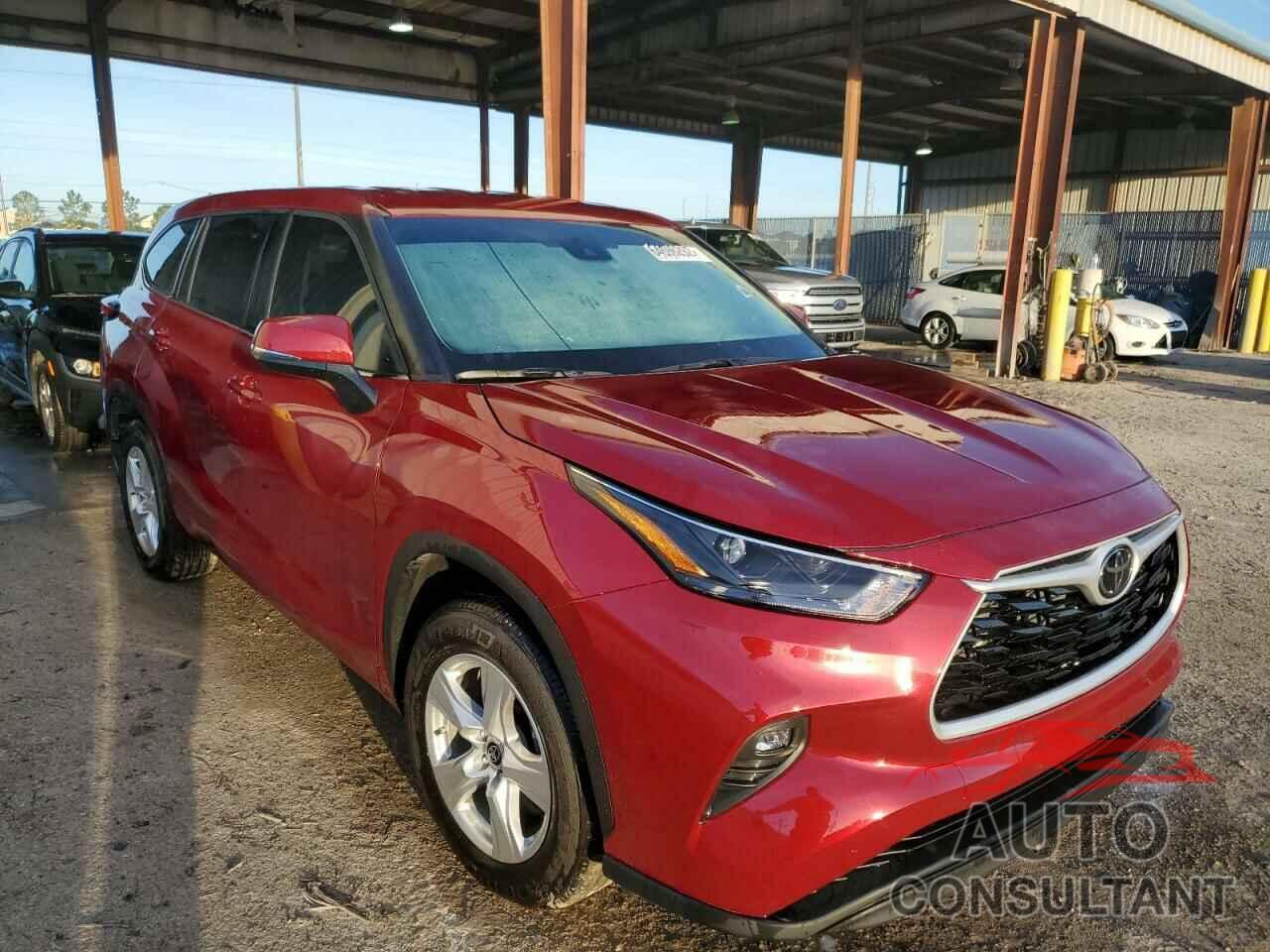 TOYOTA HIGHLANDER 2022 - 5TDZZRAH9NS554874