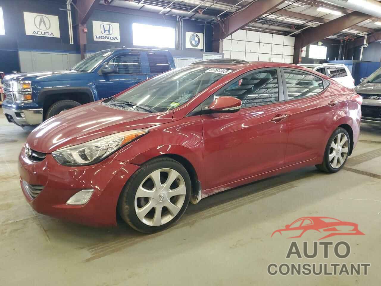 HYUNDAI ELANTRA 2013 - KMHDH4AE9DU697061