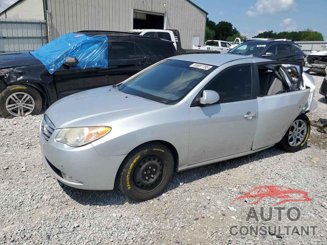 HYUNDAI ELANTRA 2010 - KMHDU4AD1AU133595
