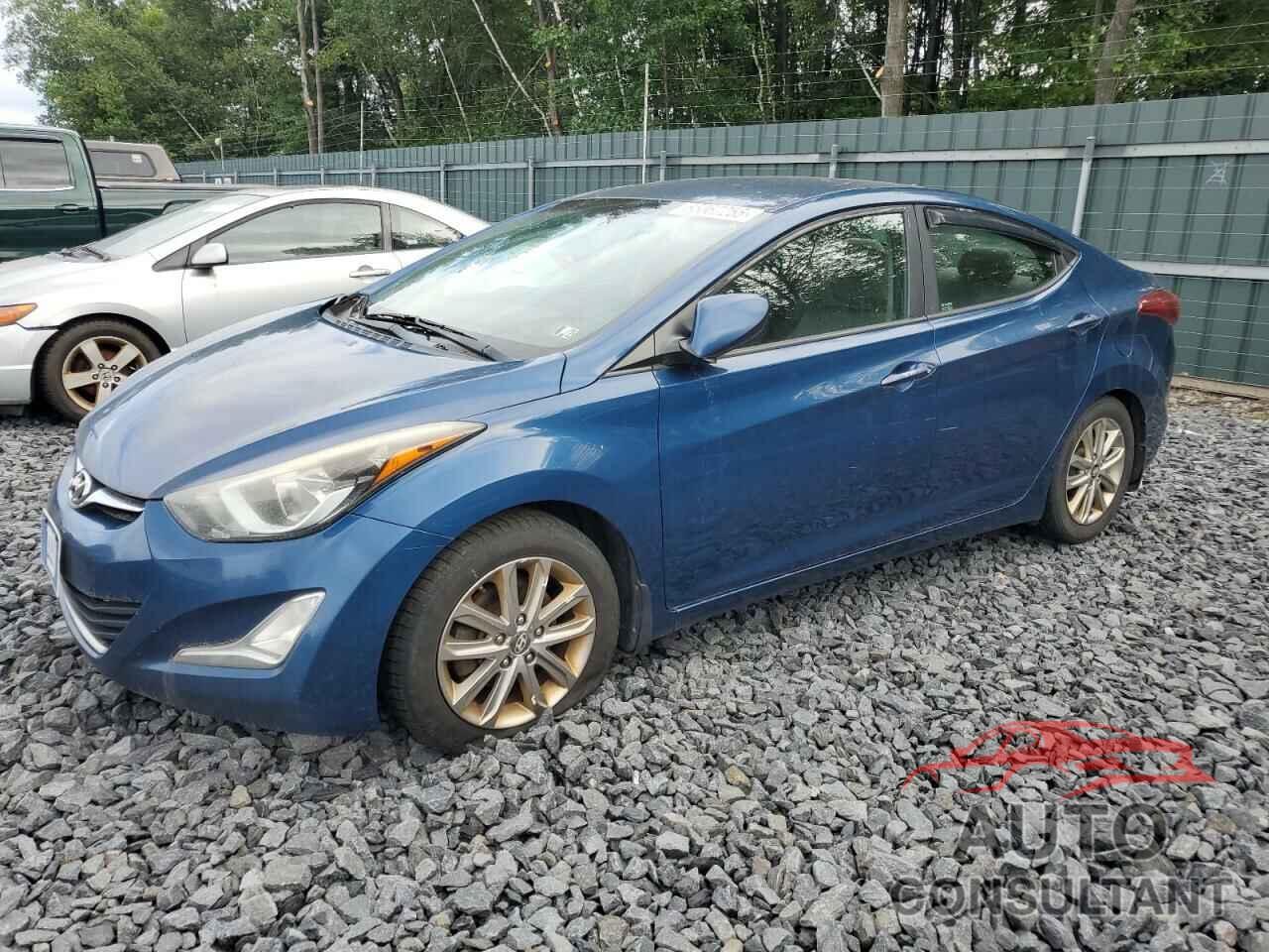 HYUNDAI ELANTRA 2015 - KMHDH4AE0FU445315