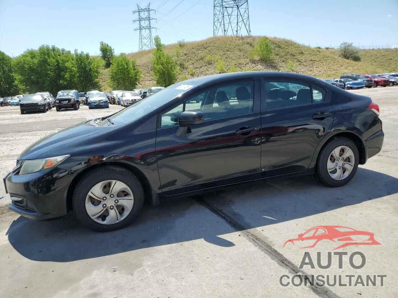 HONDA CIVIC 2014 - 2HGFB2F57EH502334