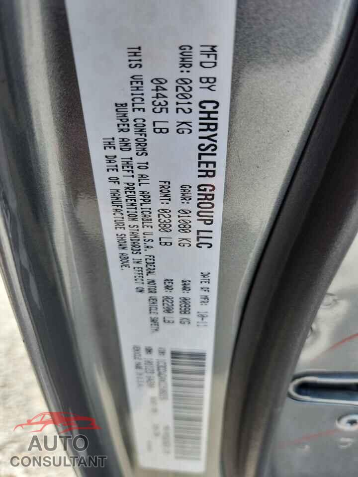 DODGE CALIBER 2012 - 1C3CDWDAXCD508226