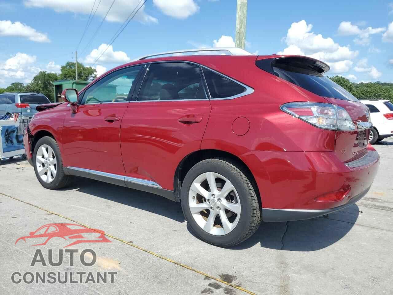LEXUS RX350 2012 - 2T2BK1BA4CC130903
