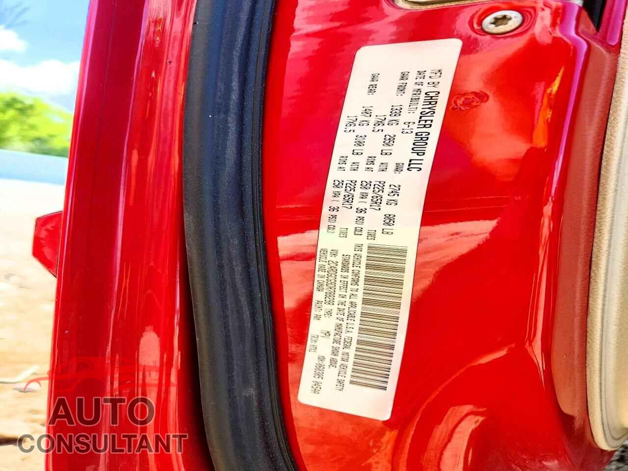 DODGE CARAVAN 2013 - 2C4RDGCG9DR788298
