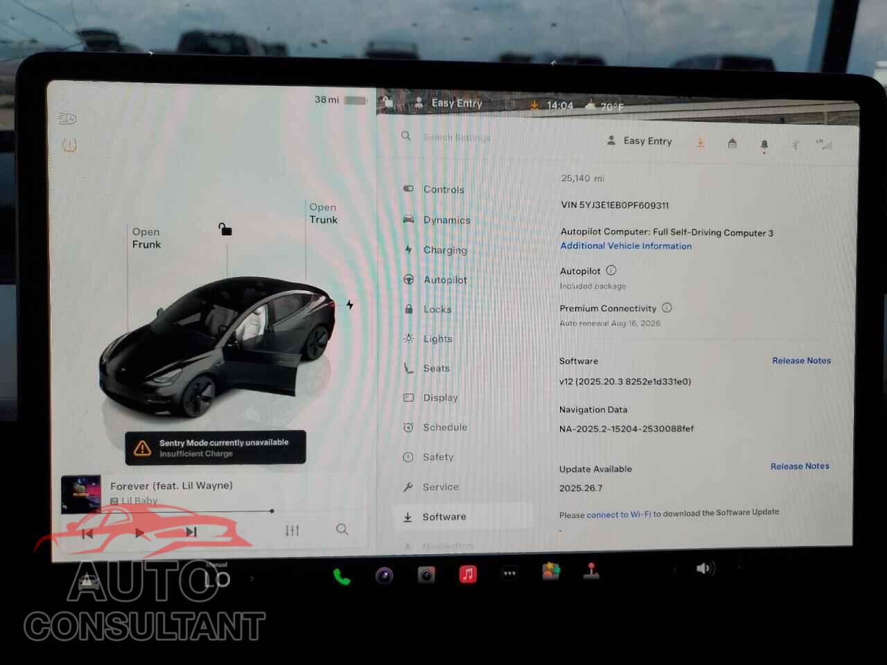 TESLA MODEL 3 2023 - 5YJ3E1EB0PF609311