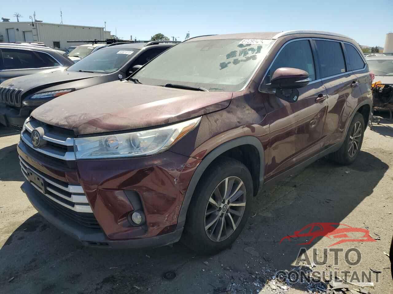 TOYOTA HIGHLANDER 2019 - 5TDKZRFH1KS309086