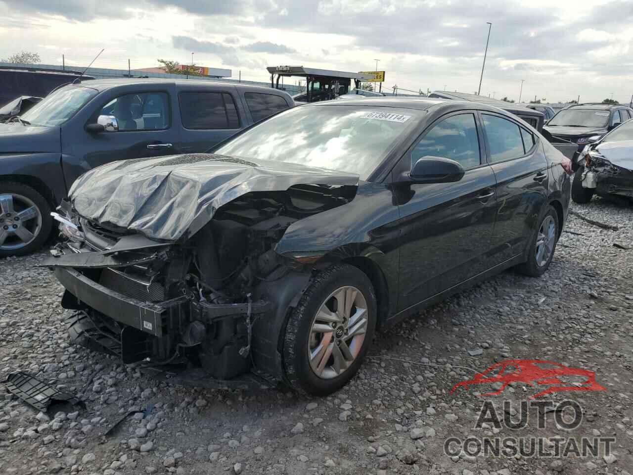 HYUNDAI ELANTRA 2020 - KMHD84LF8LU953954