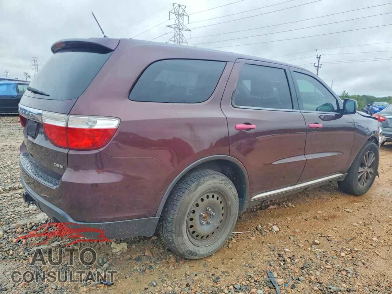 DODGE DURANGO 2012 - 1C4RDJDG3CC291945