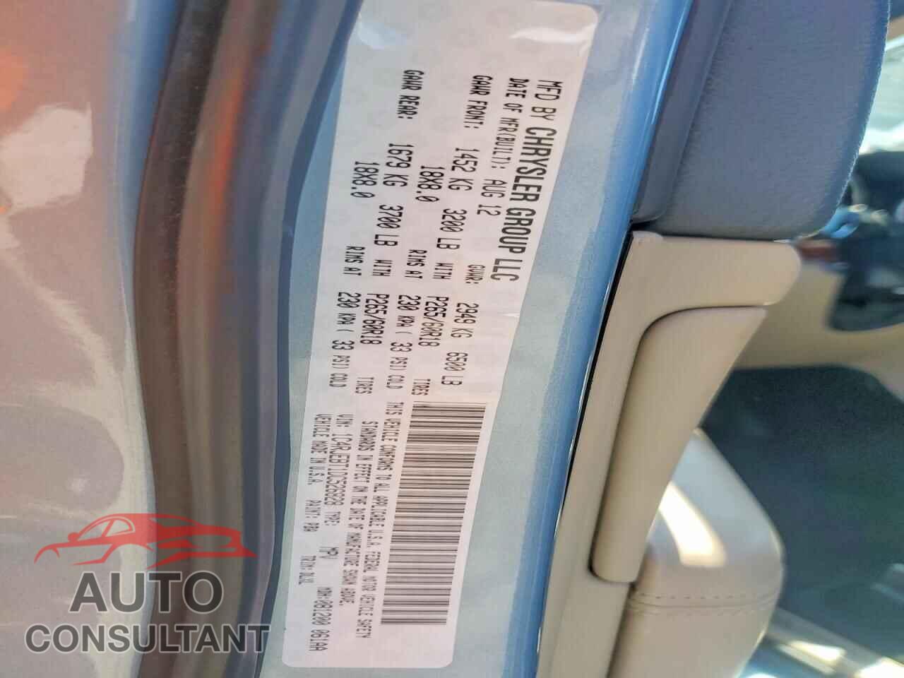 JEEP CHEROKEE 2013 - 1C4RJEBT1DC526828