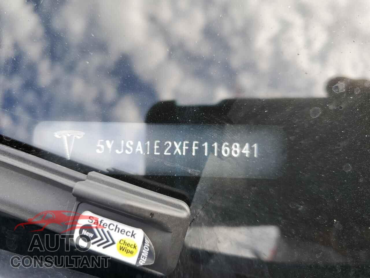 TESLA MODEL S 2015 - 5YJSA1E2XFF116841