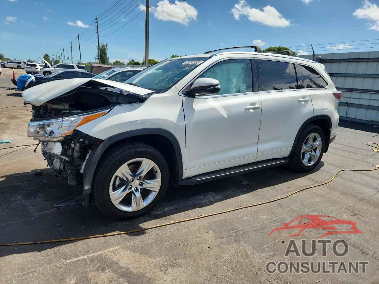 TOYOTA HIGHLANDER 2015 - 5TDDKRFH2FS135922