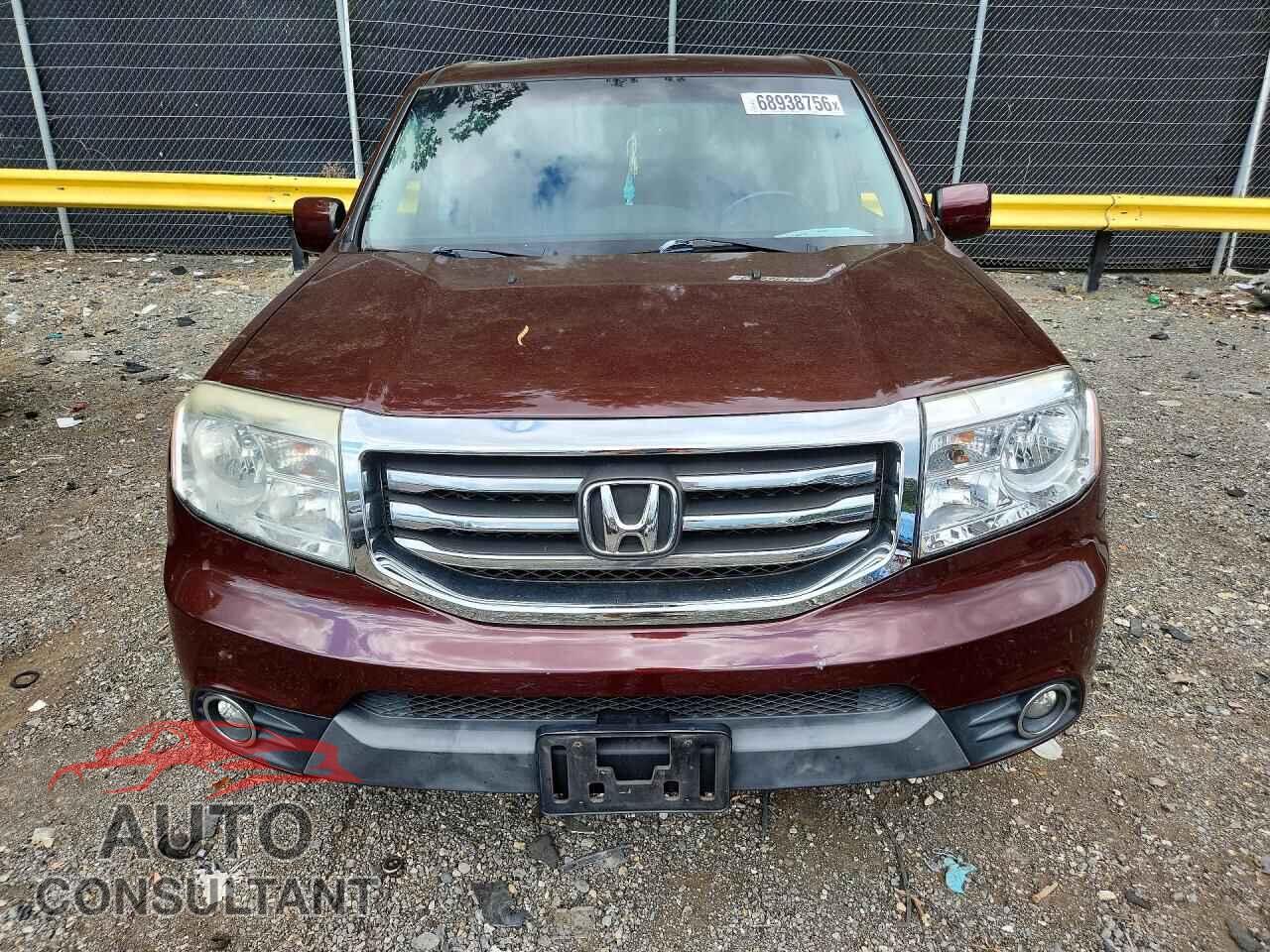 HONDA PILOT 2013 - 5FNYF4H77DB046054