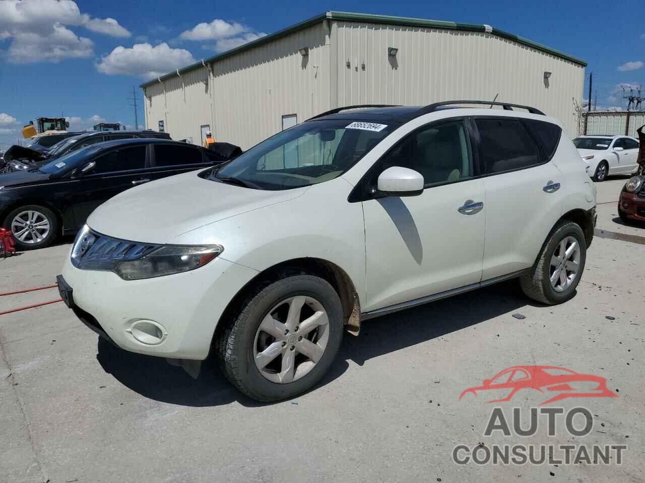 NISSAN MURANO 2009 - JN8AZ18U29W018148