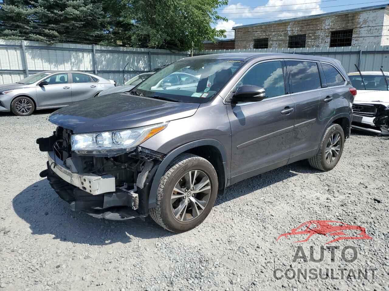 TOYOTA HIGHLANDER 2019 - 5TDBZRFH2KS942387