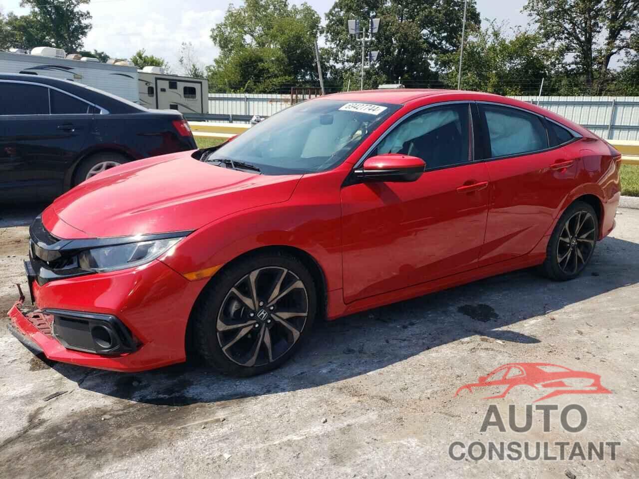 HONDA CIVIC 2019 - 2HGFC2F84KH516517
