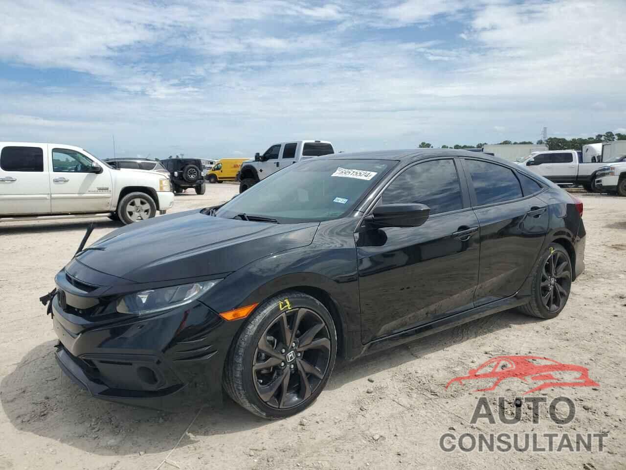 HONDA CIVIC 2020 - 2HGFC2F80LH600691