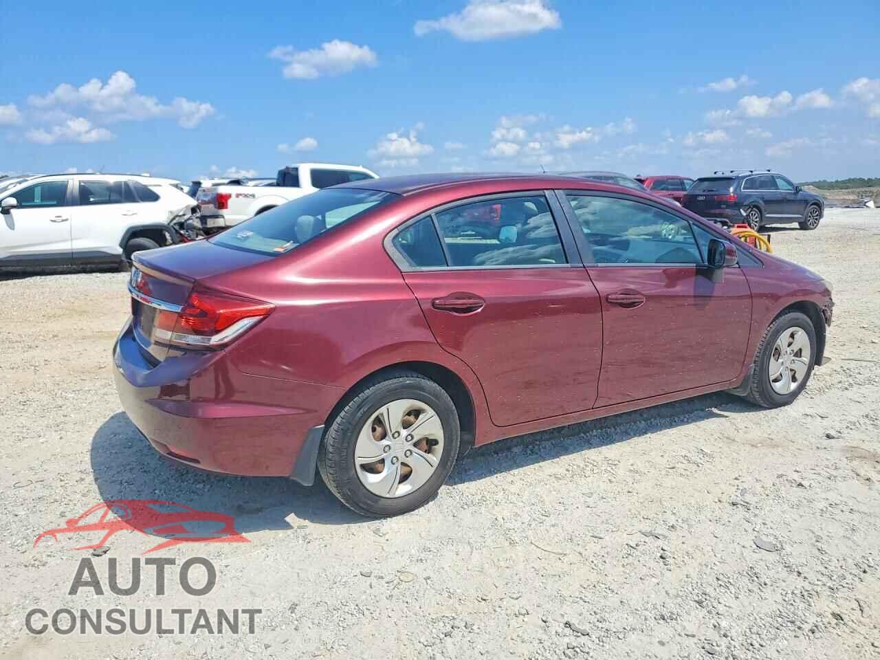 HONDA CIVIC 2013 - 2HGFB2F54DH557970