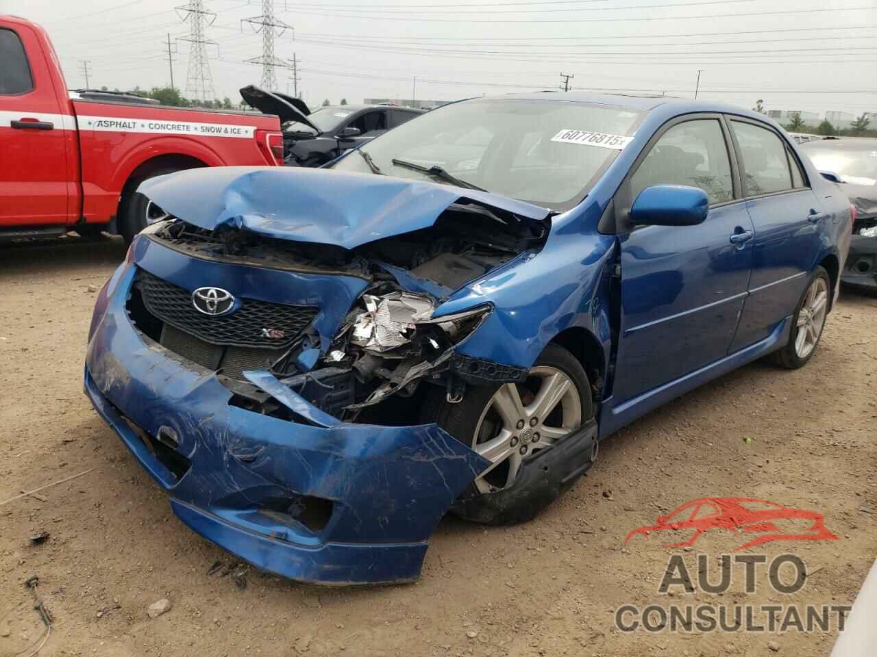 TOYOTA COROLLA 2010 - 1NXBE4EE5AZ222397