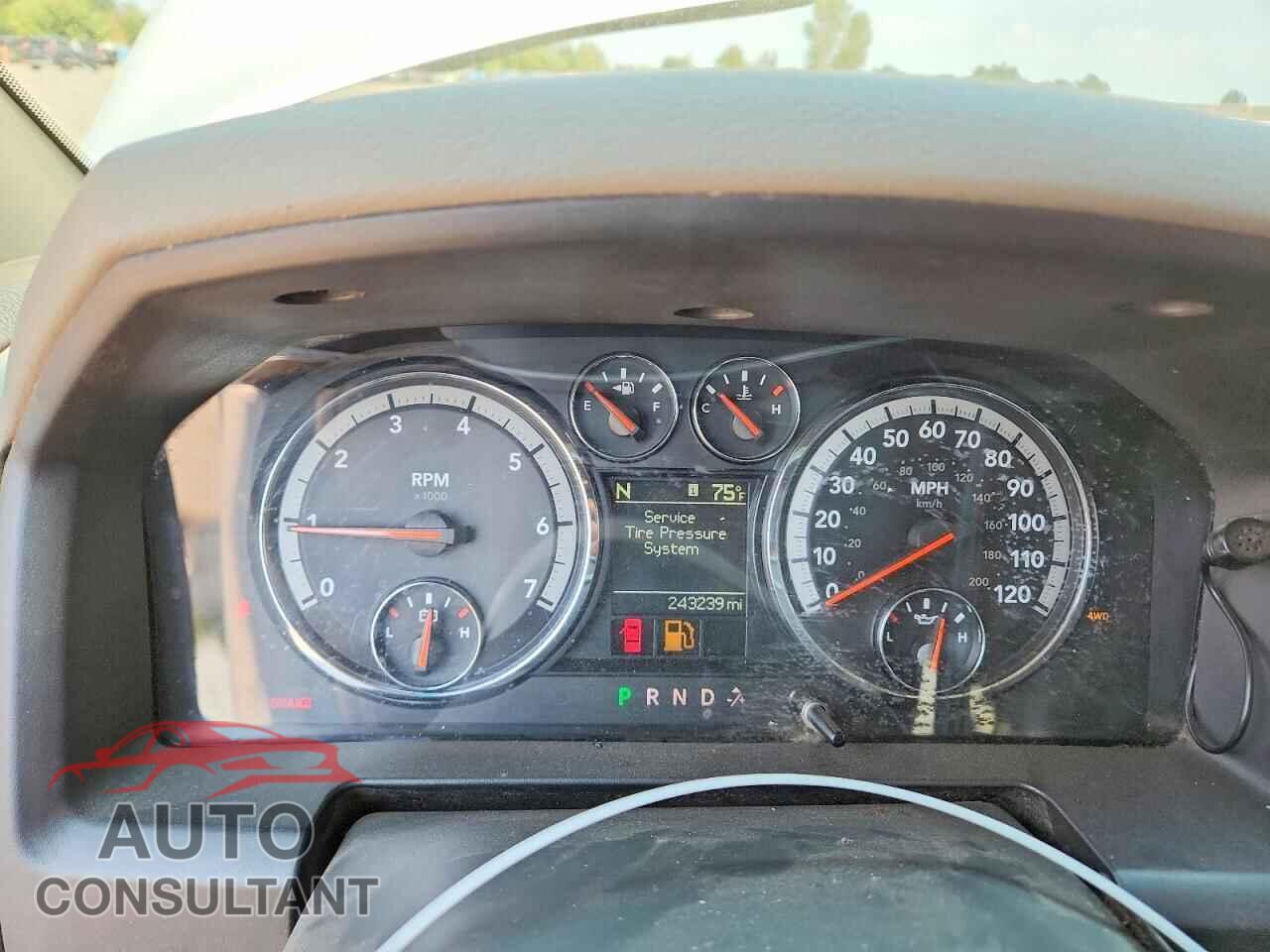 DODGE RAM 2500 2011 - 3D7TT2CT2BG604529