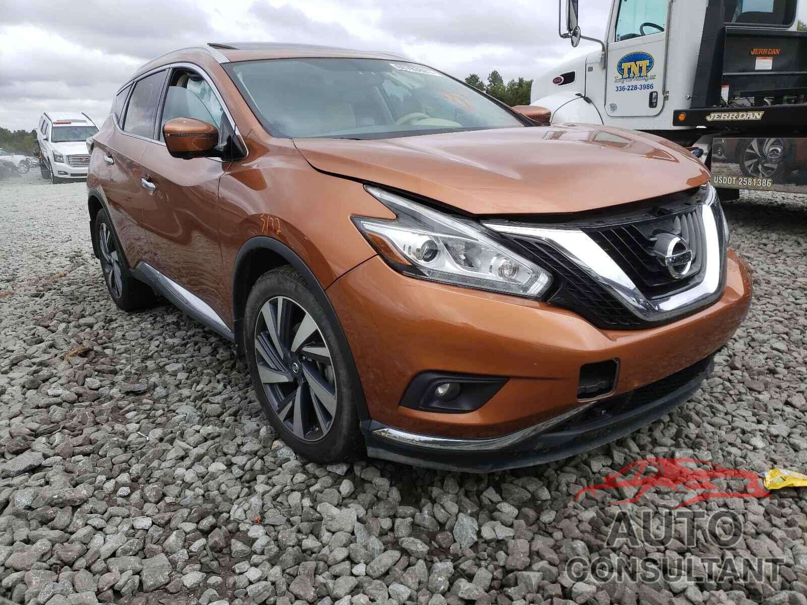 NISSAN MURANO 2016 - 5N1AZ2MG4GN118641