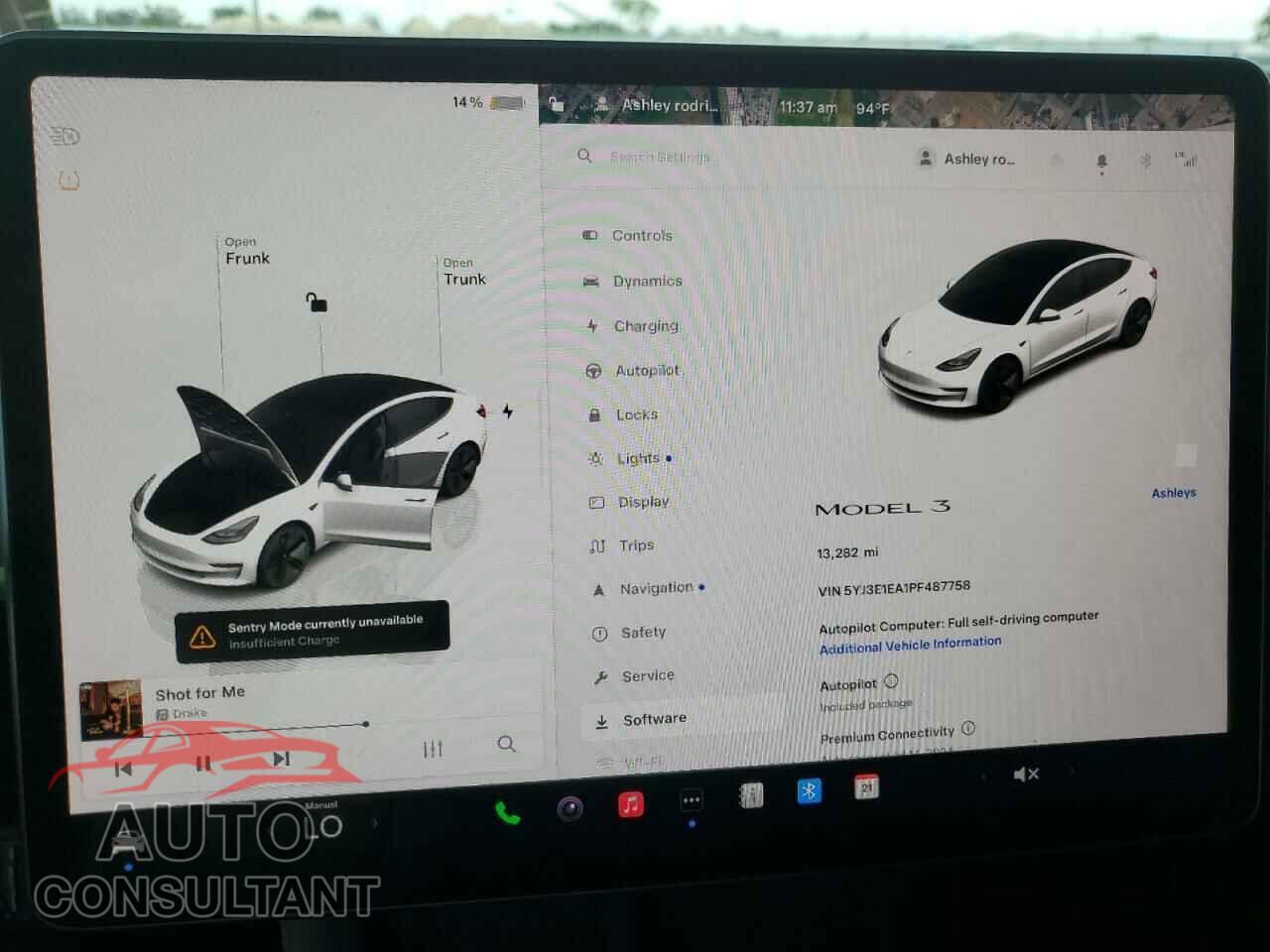 TESLA MODEL 3 2023 - 5YJ3E1EA1PF487758