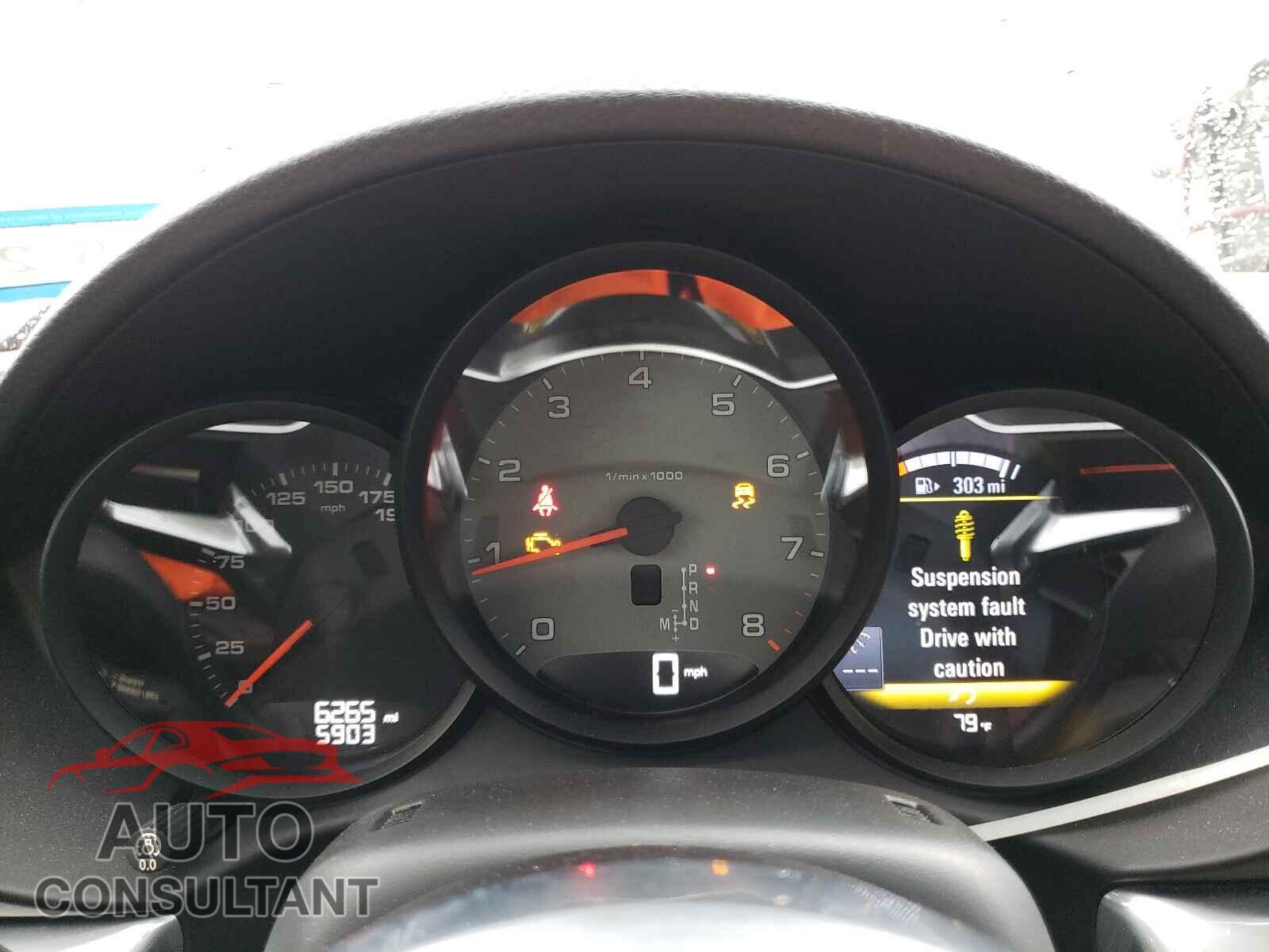 PORSCHE CAYMAN 2017 - WP0AB2A81HS285290