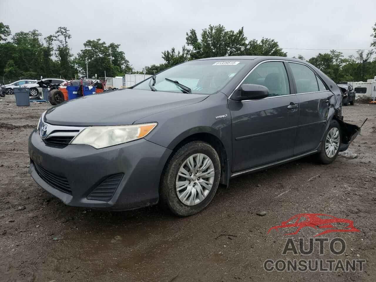 TOYOTA CAMRY 2012 - 4T1BD1FK1CU005308