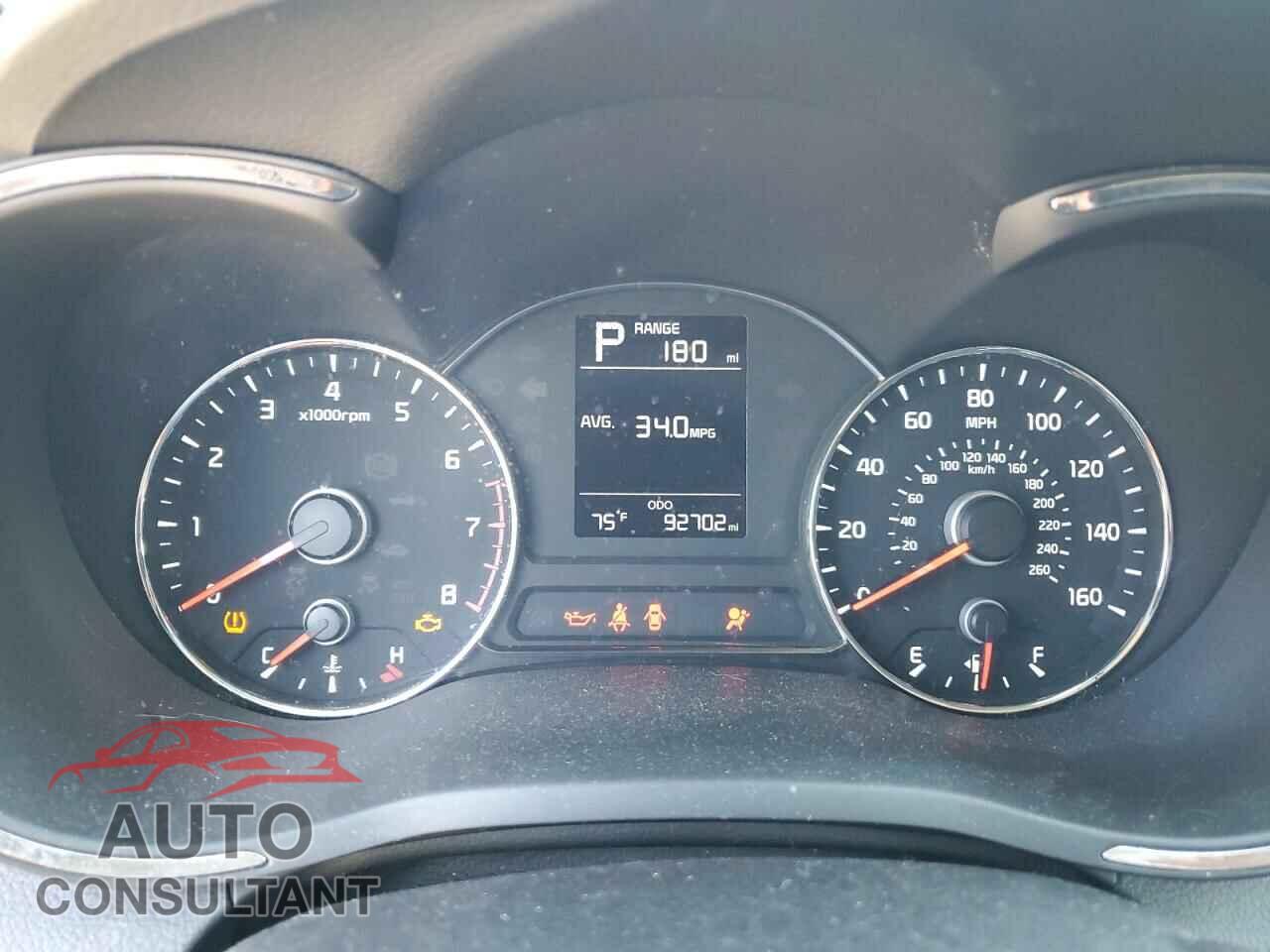 KIA FORTE 2017 - 3KPFK4A75HE122590
