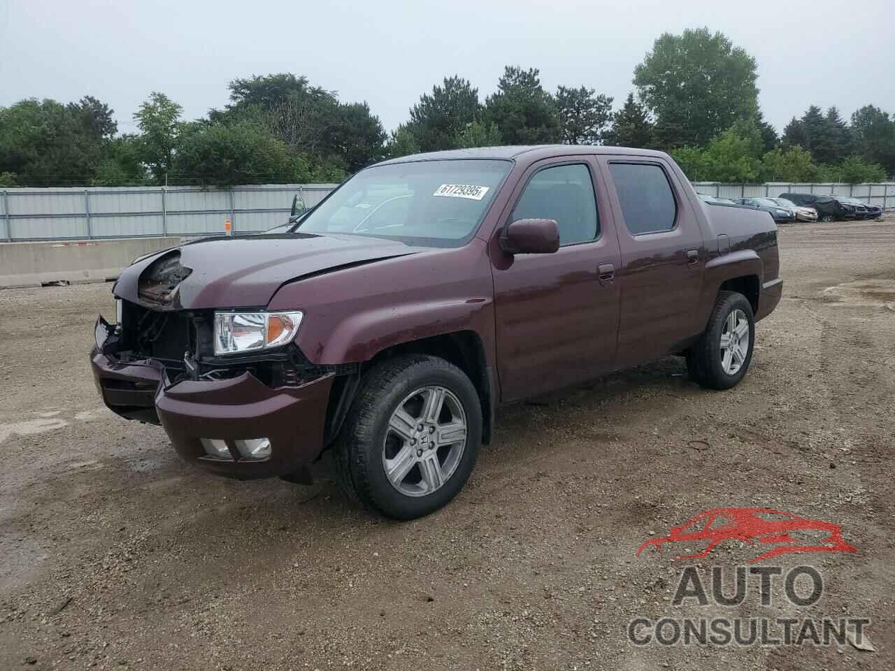HONDA RIDGELINE 2012 - 5FPYK1F55CB457664