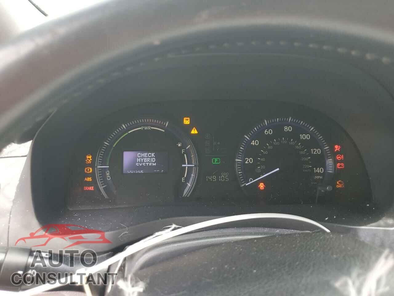 LEXUS HS 2010 - JTHBB1BA4A2025521