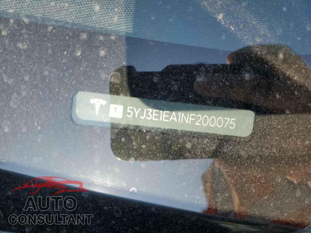 TESLA MODEL 3 2022 - 5YJ3E1EA1NF200075
