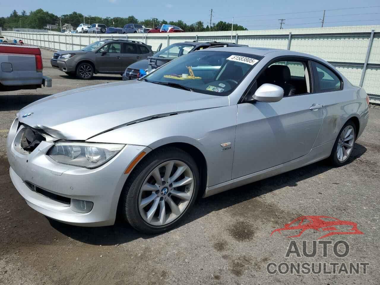 BMW 3 SERIES 2011 - WBAKF9C56BE618929