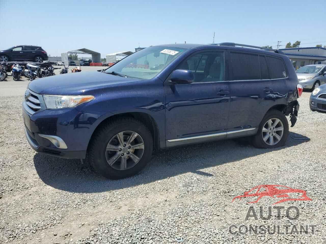 TOYOTA HIGHLANDER 2013 - 5TDZK3EH3DS097392
