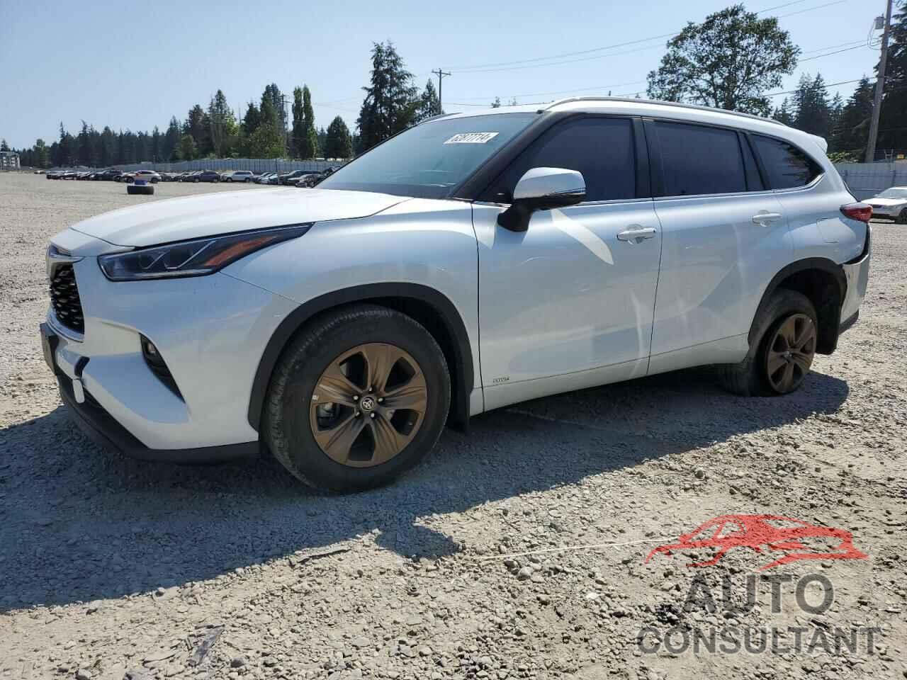 TOYOTA HIGHLANDER 2023 - 5TDABRCH2PS564986