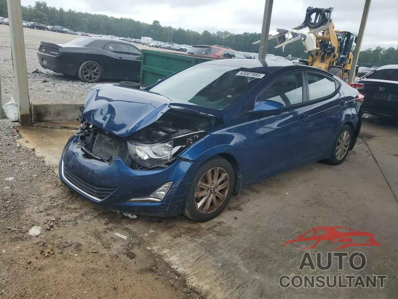 HYUNDAI ELANTRA 2015 - KMHDH4AE2FU325628