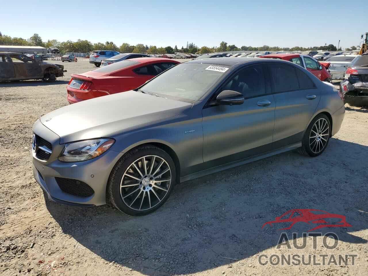 MERCEDES-BENZ C-CLASS 2018 - 55SWF6EB0JU234422