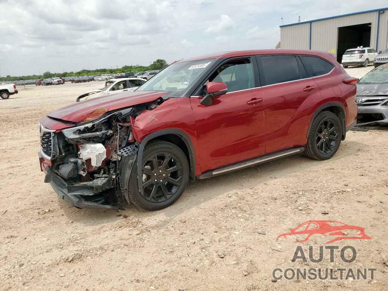 TOYOTA HIGHLANDER 2022 - 5TDZZRAH4NS555740