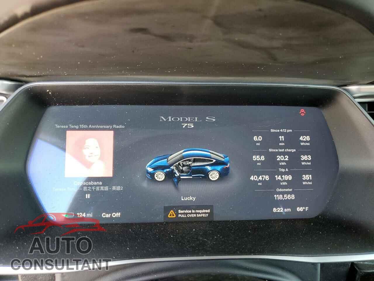 TESLA MODEL S 2016 - 5YJSA1E17GF160045