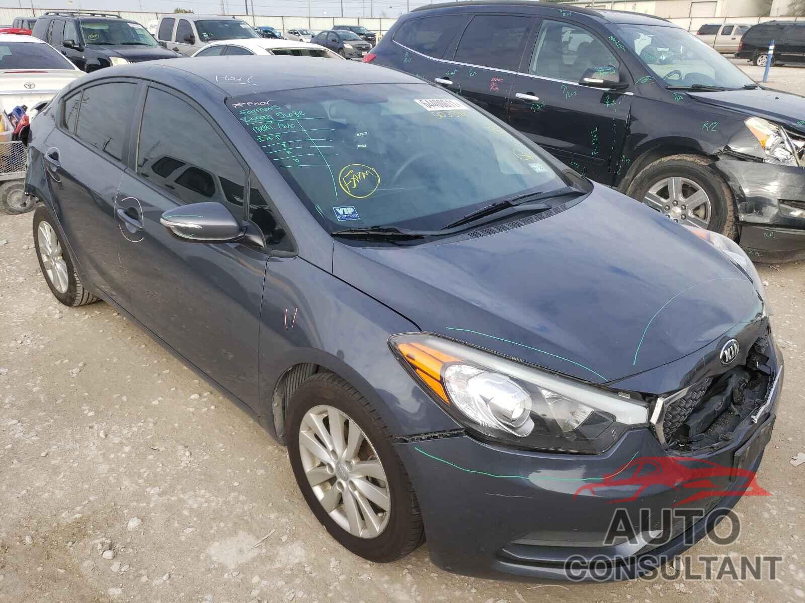KIA FORTE 2016 - KNAFX4A69G5503598